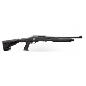 301 Tactical Folding 18.5" 4 Round 12 Gauge Pump Action Shotgun - Black