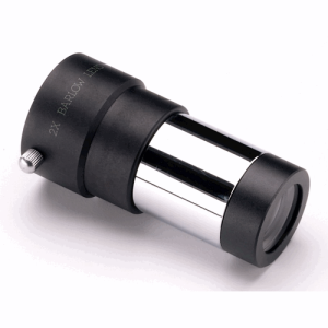 2x 1.25-Inch Format Barlow Lens - Black/Silver