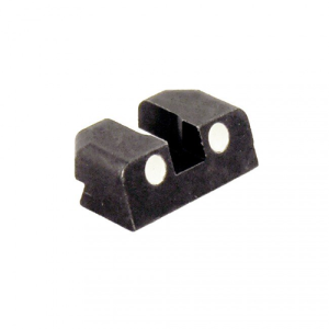 Rear Tritium Night Sight for White/Black - Black