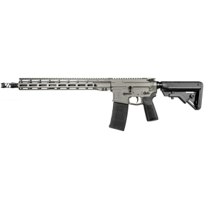 WSM15 16" 30 Round 300 AAC Blackout AR15 Semi Auto Rifle - Tungsten Gray