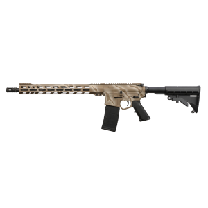 WA-15B 16" 30 Round 223 Remington/5.56 NATO AR15 Semi Auto Rifle - FDE Tiger Stripe