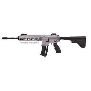 HK416 16.1" 10 Round 22 Long Rifle Semi Auto Rifle - Gray