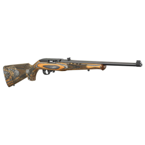 10/22 Carbine 18" 10 Round 22 Long Rifle Semi Auto Rifle - Tiger Laminate