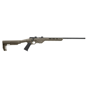 TRAKR 21" 5 Round 22 Magnum / 22 WMR Bolt Action Rifle - OD Green