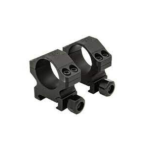 Alpha1 2 Piece 35mm Scope Rings - Matte Black - Medium