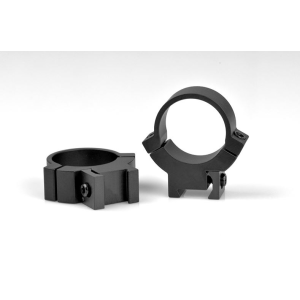 Maxima 70/30-Split 1" Scope Rings - Matte Black - Medium