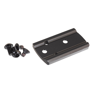 Ruger Ruger-57 1 Piece Aluminum Optic Adapter Plate for Shield/Romeo/J-Point Optics - Matte Black - $38.95 at The Real Grit
