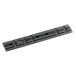 Aluminum Weaver Scope Base Adapter for Ruger Mark II - Black Anodized