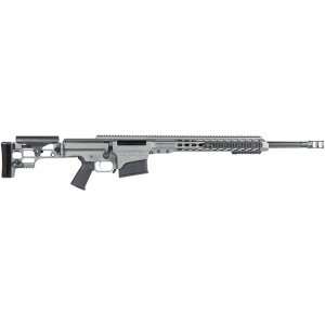 MRAD Fluted 26" 10 Round 338 Lapua Magnum Bolt Action Rifle - Gray