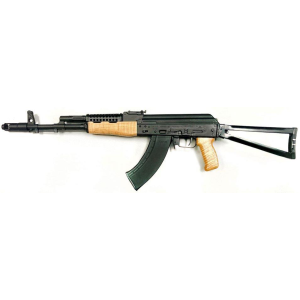 KR103 16.3" 30 Round 7.62 x 39mm AK47 Semi Auto Rifle - Black/Blonde Wood