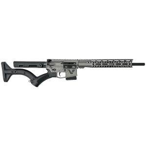 Variant 1 Featureless 16" 10 Round 5.56x45mm NATO AR15 Semi Auto Rifle - Black