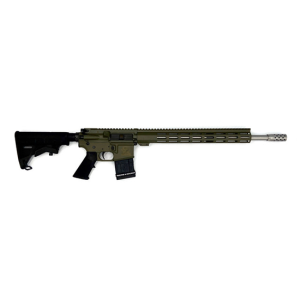AR15 Stainless 18" 5 Round 450 Bushmaster Semi Auto Rifle - Od Green