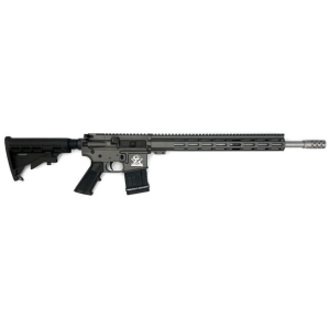 AR15 Stainless 18" 5 Round 450 Bushmaster Semi Auto Rifle - Tungsten Gray