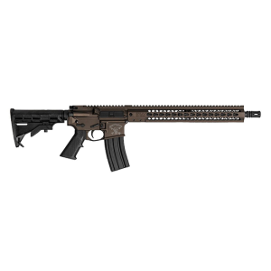 Brigade 16" 30 Round 5.56x45mm NATO AR15 Semi Auto Rifle - Midnight Bronze