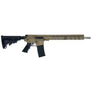 AR15 Stainless 16" 30 Round 223 Remington/5.56 NATO Semi Auto Rifle - Flat Dark Earth