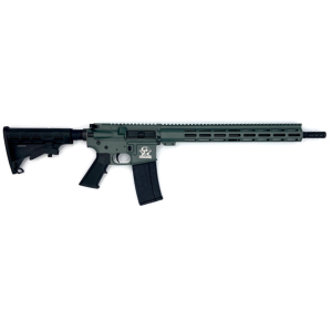 AR15 16" 30 Round 223 Remington/5.56 NATO Semi Auto Rifle - Charcoal Green