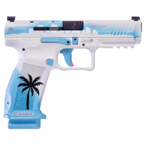 Mete SFT Miami Nights White 4.46" 18/20 Round 9mm Pistol