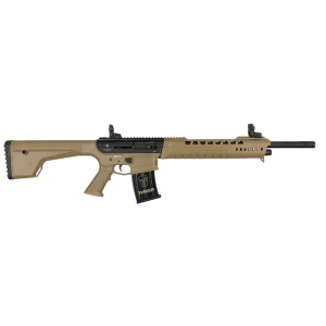 X12 18.50" 5 Round 12 Gauge Semi Auto Shotgun - Flat Dark Earth