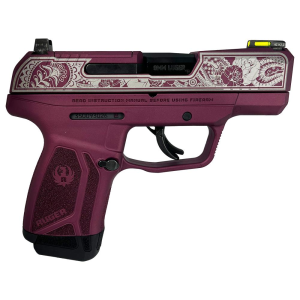 Max-9 Pro 3.2" 12 Round 9mm Pistol - Black Cherry Paisley