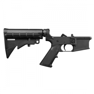 AM-15 Complete M4 AR15 Lower Receiver - Black