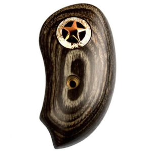 2-Tone Star Textured Gun Grip for Hand Cannon - Black Ash