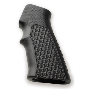 Hogue Chainlink Textured Gun Grip for AR-15/M16 - Black - $93.38 at The Real Grit