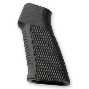 Hogue Piranha Checkered Gun Grip for AR-15/M16 - Black - $93.38 at The Real Grit
