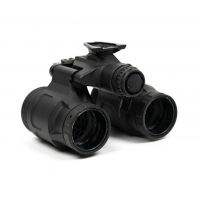 Nocturn Industries Katana Articulating Binocular Housing - Black with LEMO