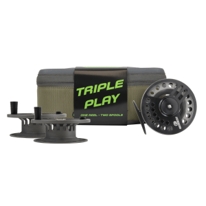 Cheeky Sighter Triple Play Fly Reel And Spool Bundle