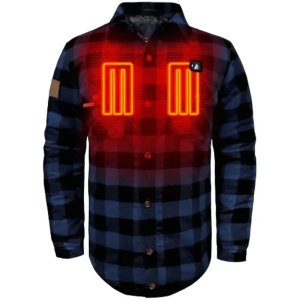 Mobile Warming Flannel Heated Shell Jacket - Men's