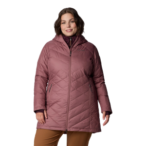 Columbia Heavenly Long Hooded Plus Jacket - Women's