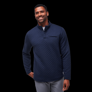 TravisMathew Transatlantic 1/4 Zip Golf Pullover - Men's