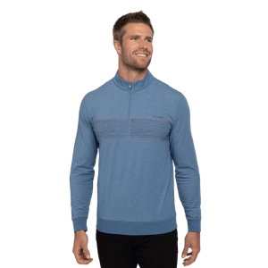 TravisMathew Splash Of Color Quarter Zip - Men's