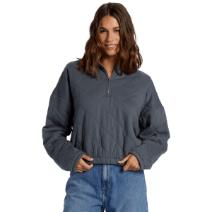 Roxy Bonfire Babe Quilted Half-Zip Pullover - Women's
