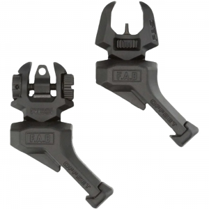 Fab Defense Defense 45 Offset Front & Rear Flip-up Right Offset Sight Set