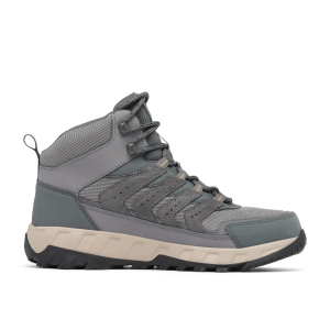 Columbia Grey Strata Trail Mid Waterproof Shoe - Men's