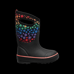 Bogs Classic Boot II Rainbow Stars - Girls'