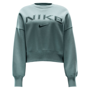 Nike Sportswear Phoenix Fleece Over-Oversized Crew-Neck Logo Sweatshirt - Women's