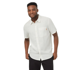 tentree Hemp Button Front Short Sleeve Shirt - Men's