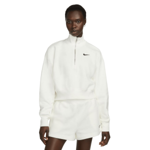Nike Sportswear Phoenix Fleece 1/2 Zip Cropped Sweatshirt - Women's