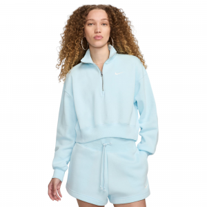 Nike Sportswear Phoenix Fleece 1/2 Zip Cropped Sweatshirt - Women's