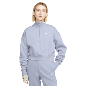 Nike Sportswear Phoenix Fleece 1/2 Zip Cropped Sweatshirt - Women's