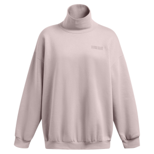 Under Armour Icon Fleece Oversized Mock Crew - Women's