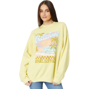 Billabong Ride In Oversized Crewneck Sweatshirt - Women's