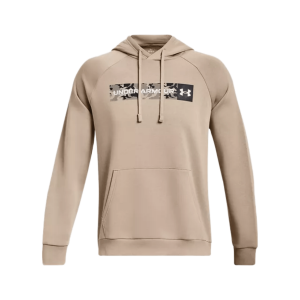 Under Armour Rival Fleece Camo Chest Stripe Hoodie - Men's