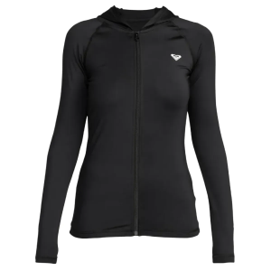 Roxy New Essentials Hooded Long Sleeve Zip-up Rashguard - Women's