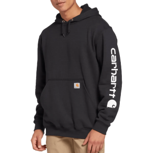 Carhartt Carhartt Loose-fit Midweight Logo Sleeve Hoodie - Men's - $64.99 at Als.com