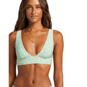 Billabong I Sea You Tanlines Plunge Bikini Top - Women's