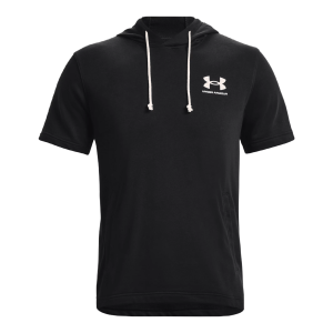 Under Armour Rival Terry Short Sleeve Hoodie - Men's