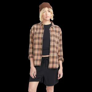 Volcom Plaid To Meet U 2 Long Sleeve Top